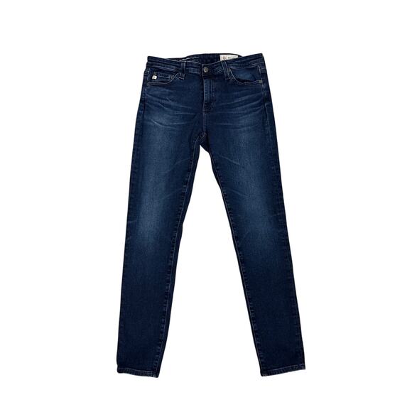 AG Jeans Adriano Goldschmied Legging Ankle Super Skinny Blue Jeans Size  28 - Picture 2 of 4